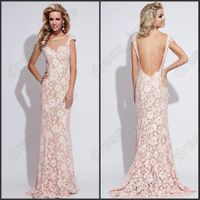 Light Pink Prom Dress Strapless