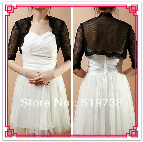 Half-Sleeve Lace Net Evening Wrap (More Colors) Wedding Jacket Lace Boleros dressing gowns uk, Black
Half-Sleeve Lace Net Evening Wrap (More Colors) Wedding Jacket Lace Boleros dressing gowns uk, Black