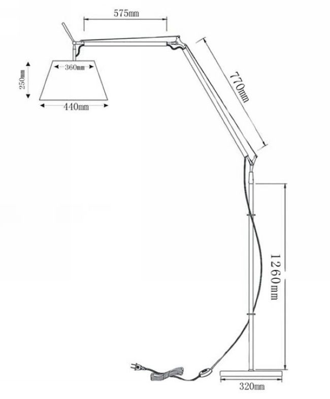 FLOOR LAMP Chandelier AC220V Living room lightings Morden light