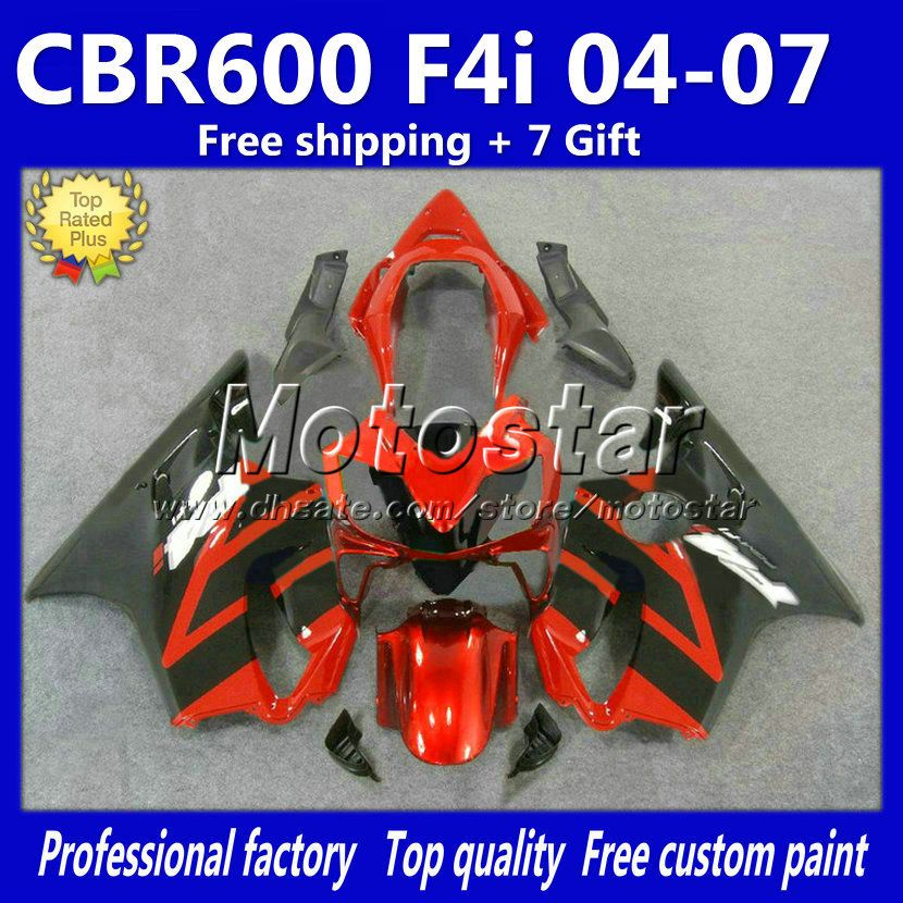 high quality abs fairings kit for honda cbr600f4i 2004 2005 2006 2007 cbr600 f4i 0407 cbr 600 red black injection fairing aftermarket, Multi-color
high quality abs fairings kit for honda cbr600f4i 2004 2005 2006 2007 cbr600 f4i 0407 cbr 600 red black injection fairing aftermarket, Multi-color