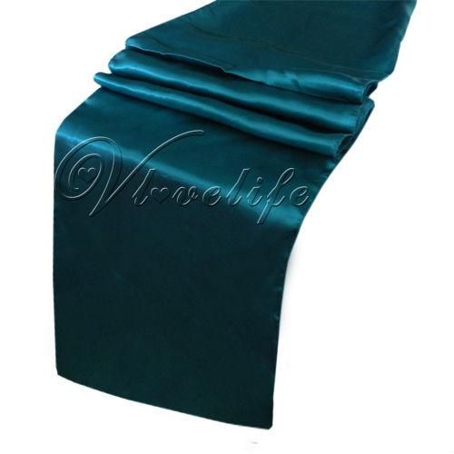 X Teal Dec, teal Wedding table Runner Table wedding Satin 108 $12.49 runner 12 Wholesale Blue X Teal Dec, teal Wedding table Runner Table wedding Satin 108 $12.49 runner 12 Wholesale Blue