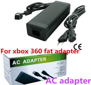 Игры адаптер переменного тока для Xbox 360 жира /переходники для Xbox 360 жира зарядное устройство/блок питания Цена по прейскуранту завода