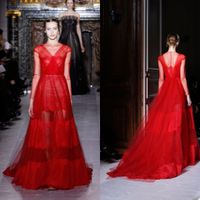 Valentino red evening dress