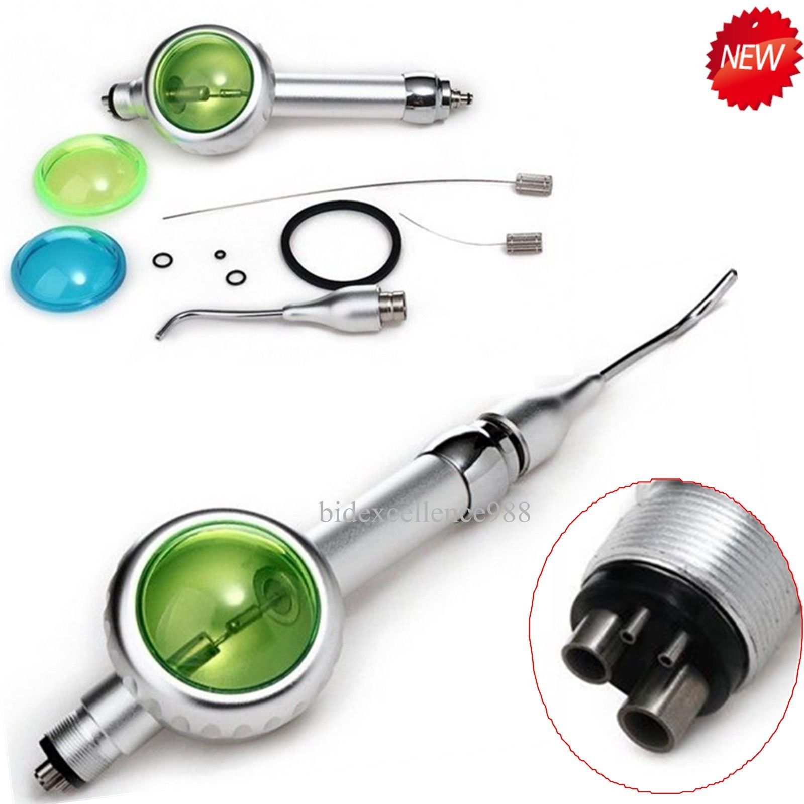 New Dental Hygiene Prophy Jet Air Polisher System Tooth Polishing