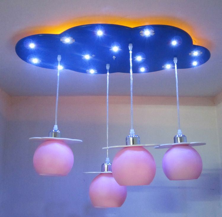 2017 Cartoon White Clouds Ceiling Light Child Room Pendant Lights Cute