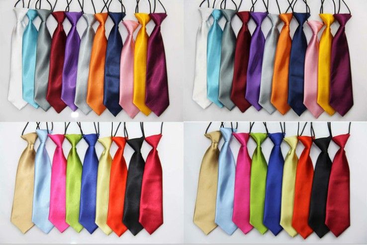 Wholesale - 50 Pcs/lot + School Boy Kids Solid Wedding Color Elastic Tie Necktie
Wholesale - 50 Pcs/lot + School Boy Kids Solid Wedding Color Elastic Tie Necktie