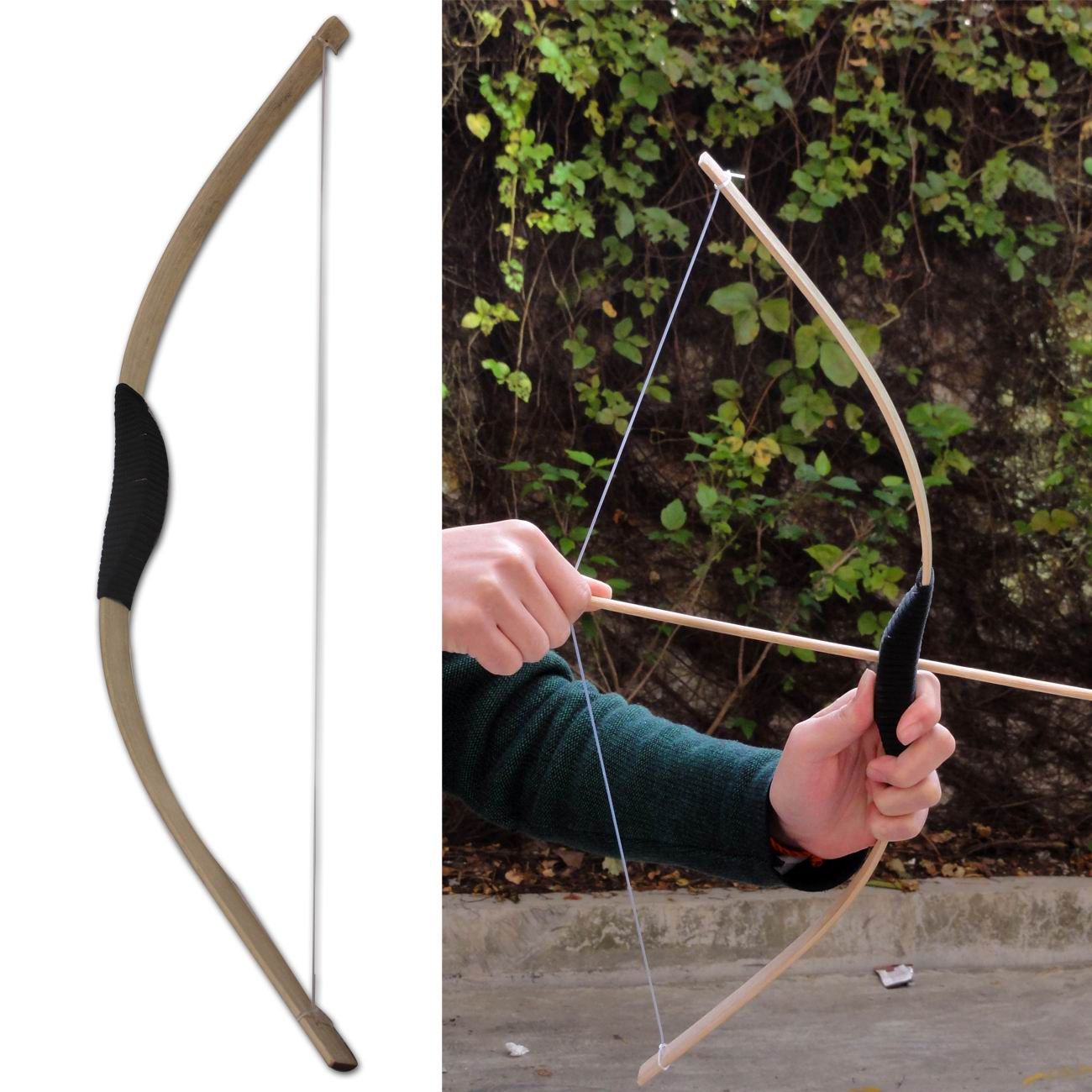 bow and arrow wooden toy