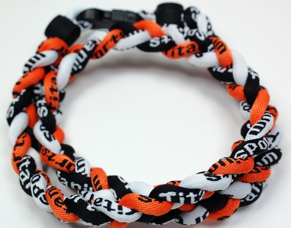 Wholesale 400PCS/Lot Baseball Sports Titanium 3 Rope Braided Orange Black White Sport Rope Necklace RT033
Wholesale 400PCS/Lot Baseball Sports Titanium 3 Rope Braided Orange Black White Sport Rope Necklace RT033