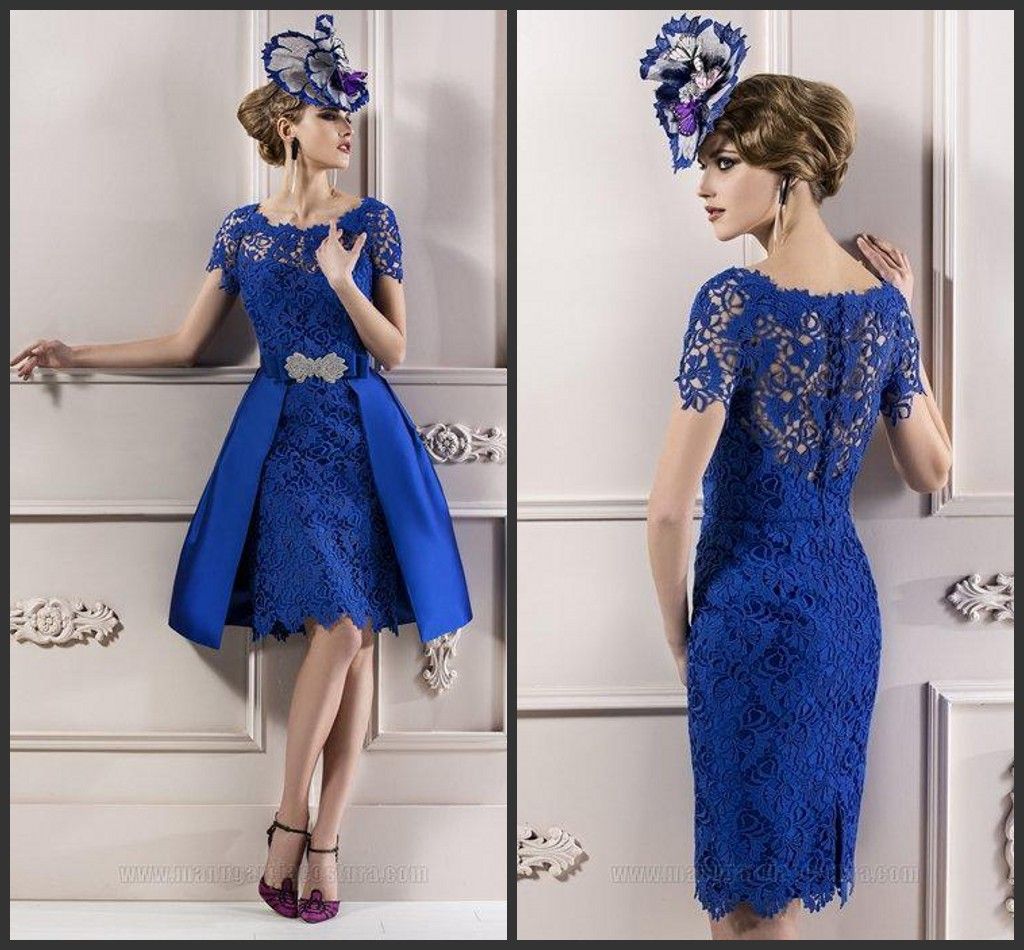 2019 Modest Custom made Elegant Mother Lace Royal Blue Short Sleeves Evening Dress/ Mother of the bride Dresses free shipping
2019 Modest Custom made Elegant Mother Lace Royal Blue Short Sleeves Evening Dress/ Mother of the bride Dresses free shipping