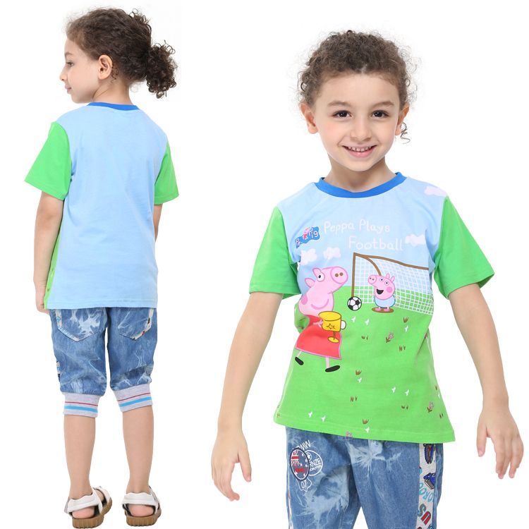 Wholesale Kids Summer Wear Buy C4676 Nova Kids Cartoon Clothing