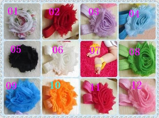 mix 12color baby girls flower sandals 2.5" shabby Shabby Flower foot walker shoes Barefoot Sandals 400pcs=200pairs/lot 0-3 years old baby
mix 12color baby girls flower sandals 2.5" shabby Shabby Flower foot walker shoes Barefoot Sandals 400pcs=200pairs/lot 0-3 years old baby