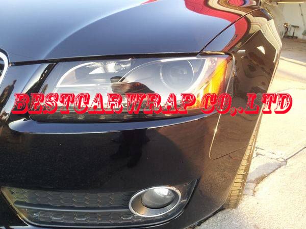 1 roll headlight tint film lamp Car Headlights tinting film light smoke matt / red / green / purple yellow etc.. 0.3x10m/Roll Free Shipping