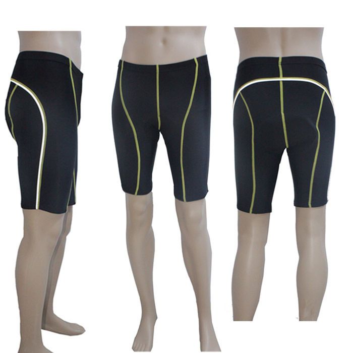 Men Unisex 3d Padded Lycra Cycling Shorts Tight Bikers Anti Bacterial