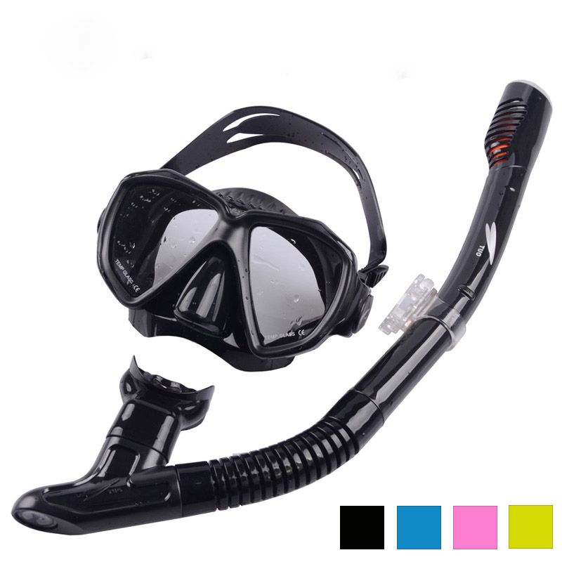 2017 Scuba Diving Mask Breathing Tube Full Dry Snorkels Snorkeling Mask