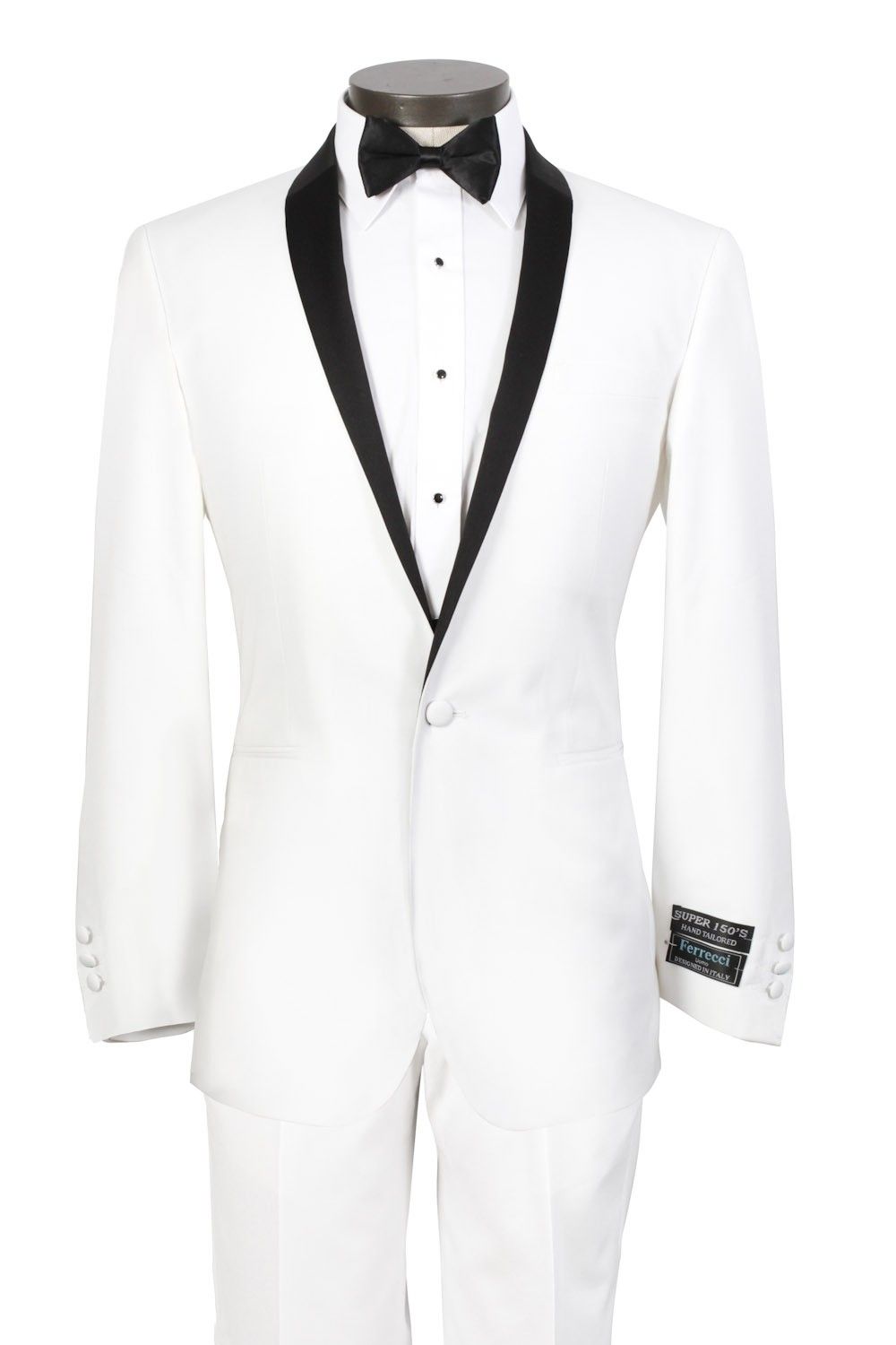 2016 Custom Made Shawl Collar Wedding Tuxedo Two Buttons And Single