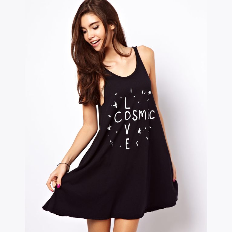 Plus size tank dress