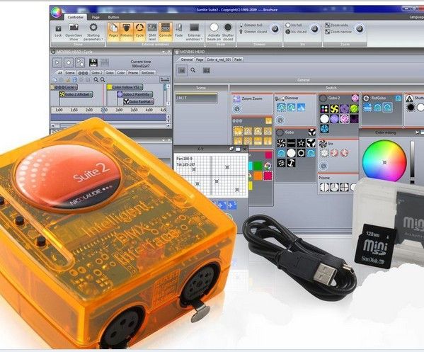 Controller DMX SUNLITE Suite Basic 3 - 256 Canali, Interfaccia USB, Standalone