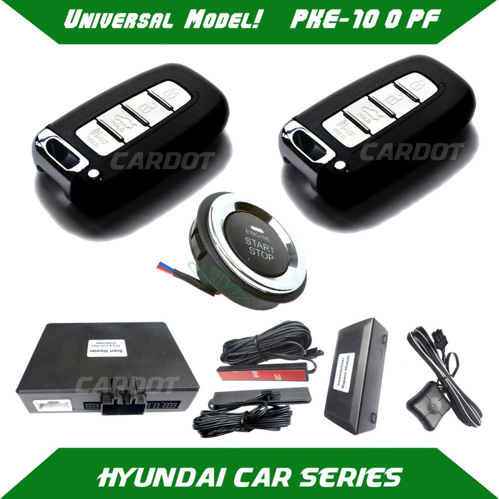 2018 Universal Smart Car Alarm For Hyundai Car Series,One Key Start