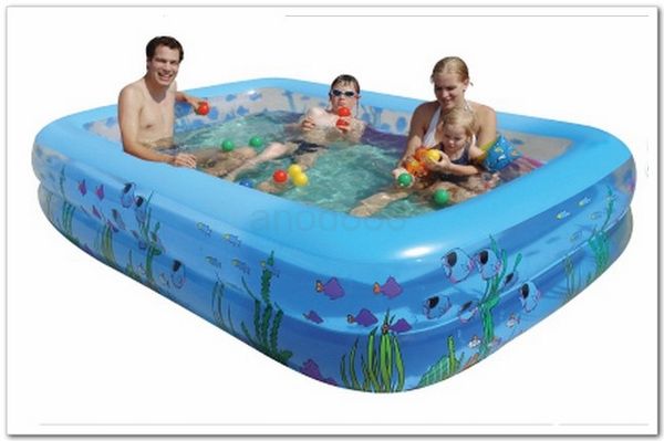 piscine gonflable rectangulaire avec pompe