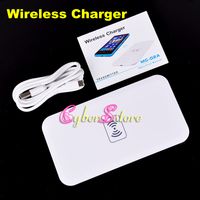 Wholesale Qi Standard Wireless MC A Charging Charger Transmitter Pad for Samsung Galaxy S3 S4 iphone S S HTC LG Nokia All Qi Devices