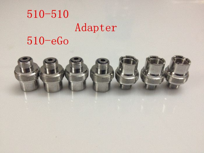 Metal Ecigs eGo Adaptor 510 to 510 Adapter Extender 510-510 eGo-510 Adaptor Connector for 510 Threading Electronic Cigarette 
Metal Ecigs eGo Adaptor 510 to 510 Adapter Extender 510-510 eGo-510 Adaptor Connector for 510 Threading Electronic Cigarette