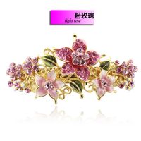 Wedding hair flower enamel