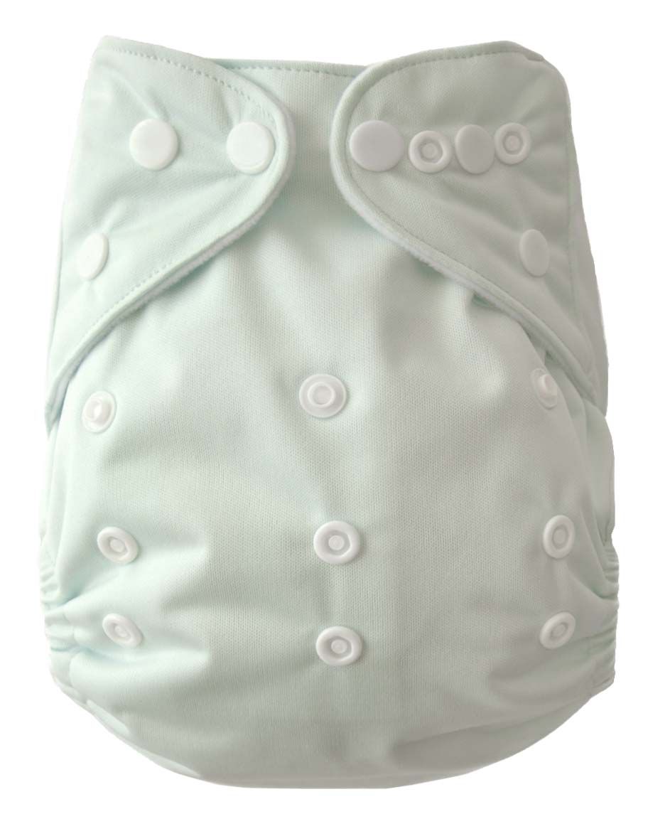 Hot sale cheapest PUL Plain solid Color Baby Pocket Cloth Diaper cover 10 pcs with 10 pcs Bamboo insert