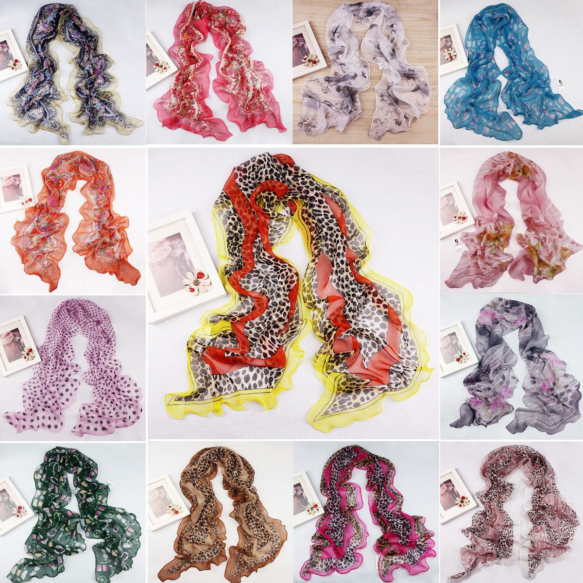 170x34cm 14styles new scarves womens fashion georgette leopard long shawl beach silk scarf accessories wrap
170x34cm 14styles new scarves womens fashion georgette leopard long shawl beach silk scarf accessories wrap
