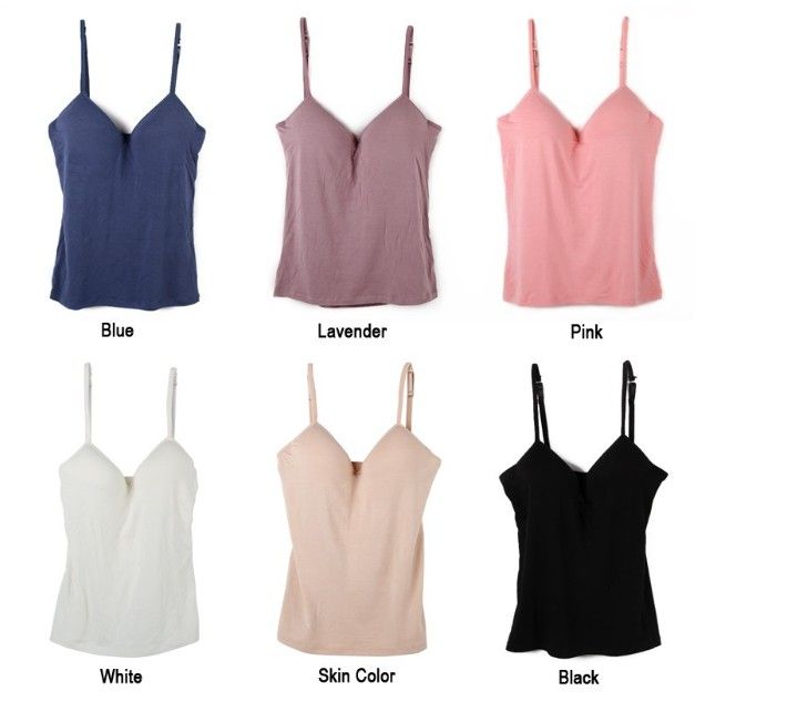 Sexy Modal Adjustable Spaghetti Strap Tank Tops Built In Bra Padded Self Mold Bra Tank Top Camisole Women Bodybuilding Vest T-Shirt 6 Colour, Purple
Sexy Modal Adjustable Spaghetti Strap Tank Tops Built In Bra Padded Self Mold Bra Tank Top Camisole Women Bodybuilding Vest T-Shirt 6 Colour, Purple