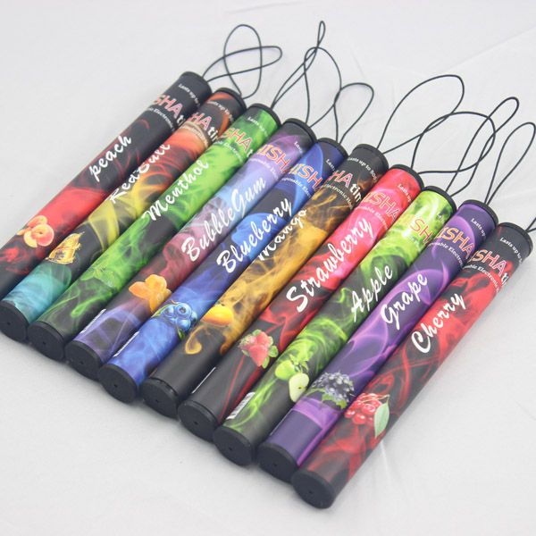 No Nicotine E Shisha Pen Disposable E Cigarette Smoking 280mah E Hookah
