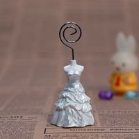 wedding dress card holder