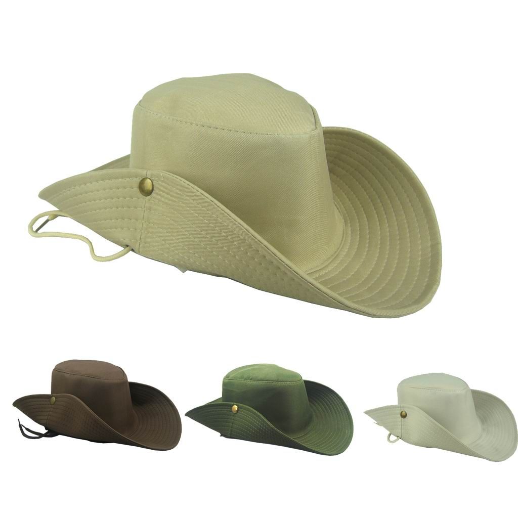 2017 Outdoor Cowboy Hat Boonie Hunting Fishing Cap From Ywsanbei, 86.