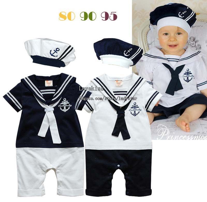 Best Baby Rompers One Piece Clothing Kids Romper Boys Caps Baby One