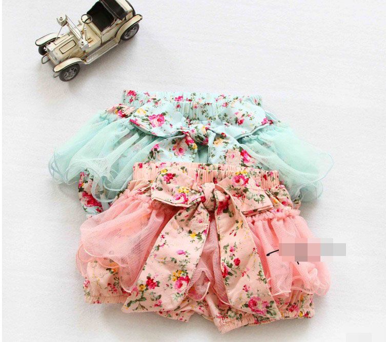 Lace shorts for toddlers