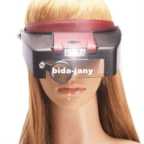 new 10x lighted magnifying glass headset head magnifier free shipping 
new 10x lighted magnifying glass headset head magnifier free shipping