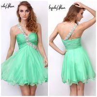 mint green homecoming dress