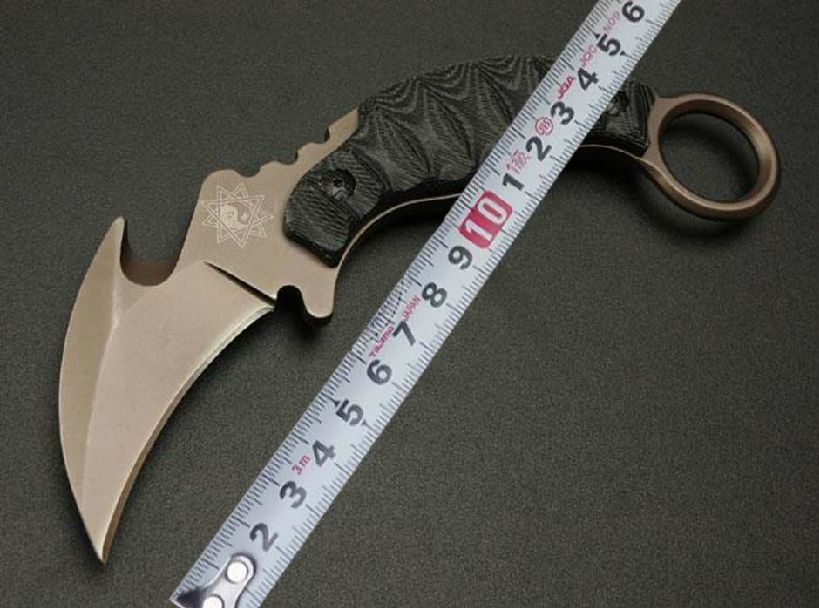 Fox Claw Knife 103k Claw Karambit Knife 5cr13 Blade 57hrc Multi Pocket