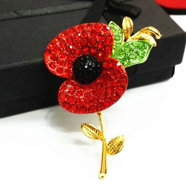 100 gold tone bright red cry tal briti h fa hion poppy brooche for uk remebrance day gift royal briti h legion flower poppy
100 gold tone bright red cry tal briti h fa hion poppy brooche for uk remebrance day gift royal briti h legion flower poppy