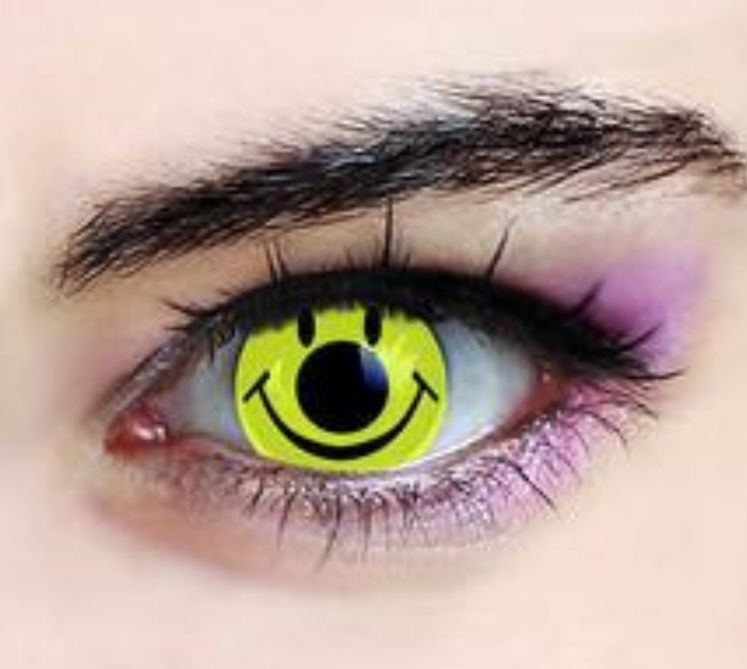 Dhgate Moq ==Mixed Color Crazy Contact Lenses 3tone Top