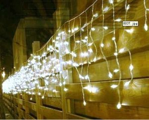 10 m * 0.65 m 320LED Işık Yanıp Sönen Lane LED Dize Lambaları Perde Icicle Noel Festivali Işıkları 110 V-220 V AB İNGILTERE ABD AU