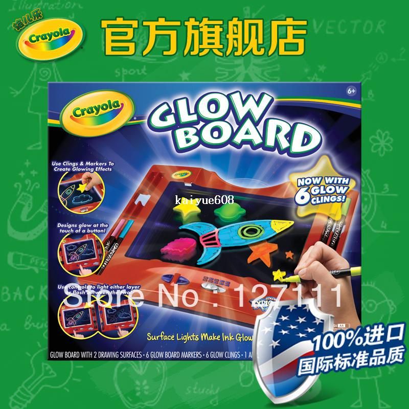 glow art neon drawing board