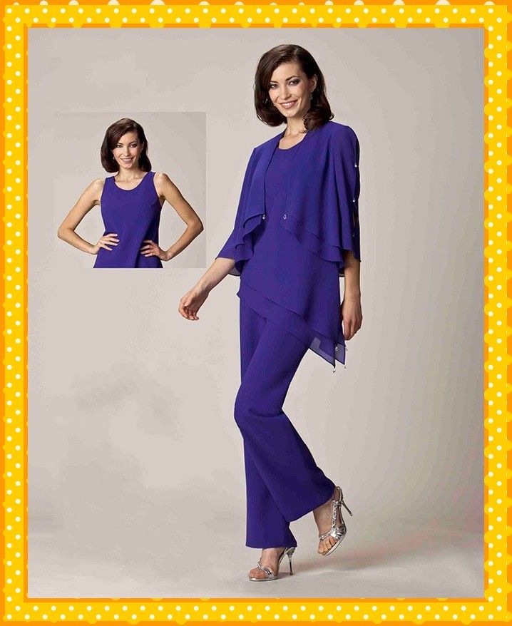 2021 Collection Mother of the Bride Dresses Formal Evening Pant Suits Dress With 3/4 Long Sleeve Jacket Chiffon Prom Evening Formal Gown
2021 Collection Mother of the Bride Dresses Formal Evening Pant Suits Dress With 3/4 Long Sleeve Jacket Chiffon Prom Evening Formal Gown