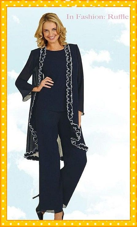 Hot Cheap Sexy Mother Of The Bride Dresses With Pants Suits Crew Chiffon Custom Made Mother Prom Evening Gowns Long Sleeve Jacket 
Hot Cheap Sexy Mother Of The Bride Dresses With Pants Suits Crew Chiffon Custom Made Mother Prom Evening Gowns Long Sleeve Jacket