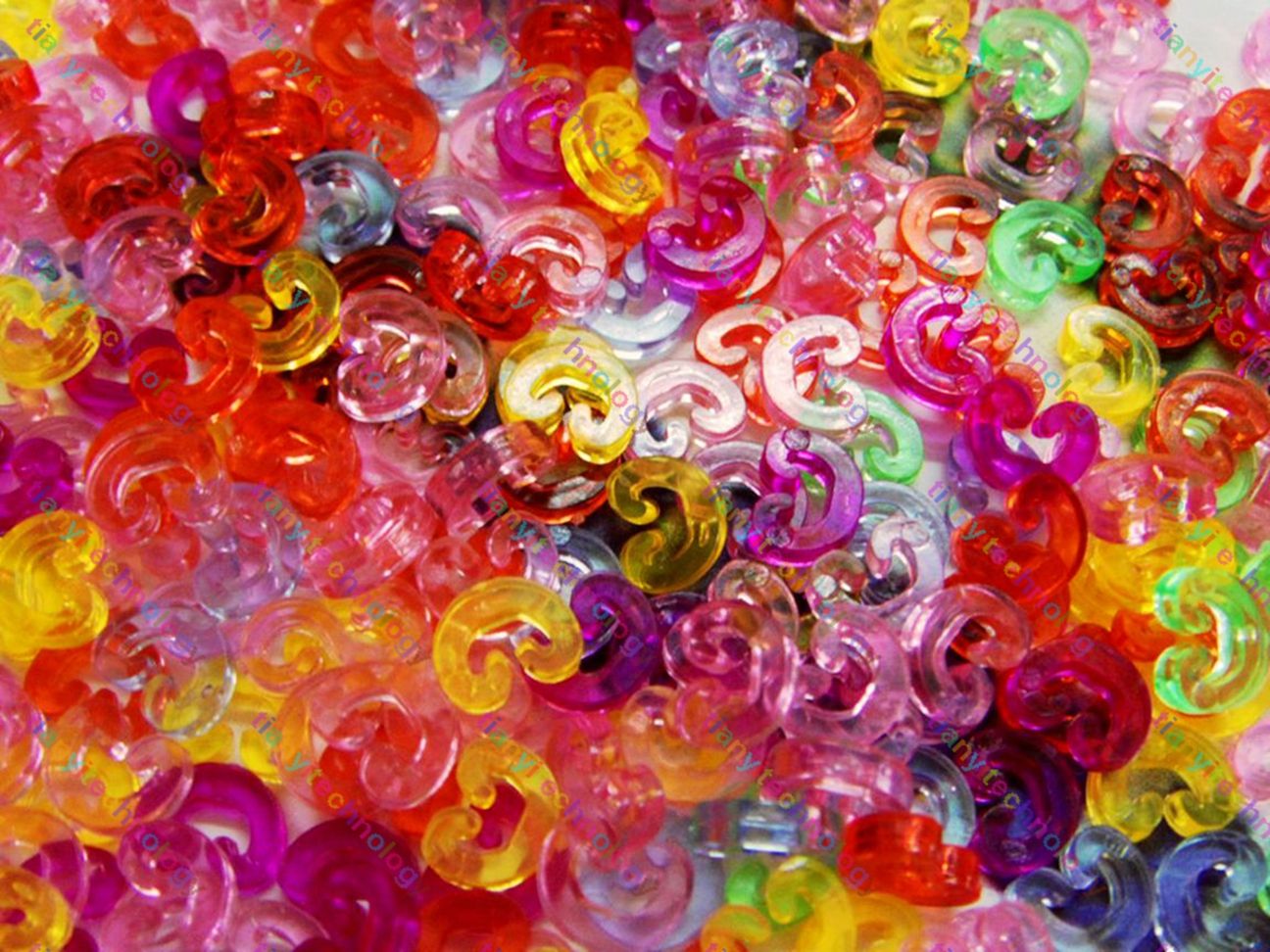 ed Diy Plastic Rubber Hook C Clips S Clips Diy Bands Bracelet Connector