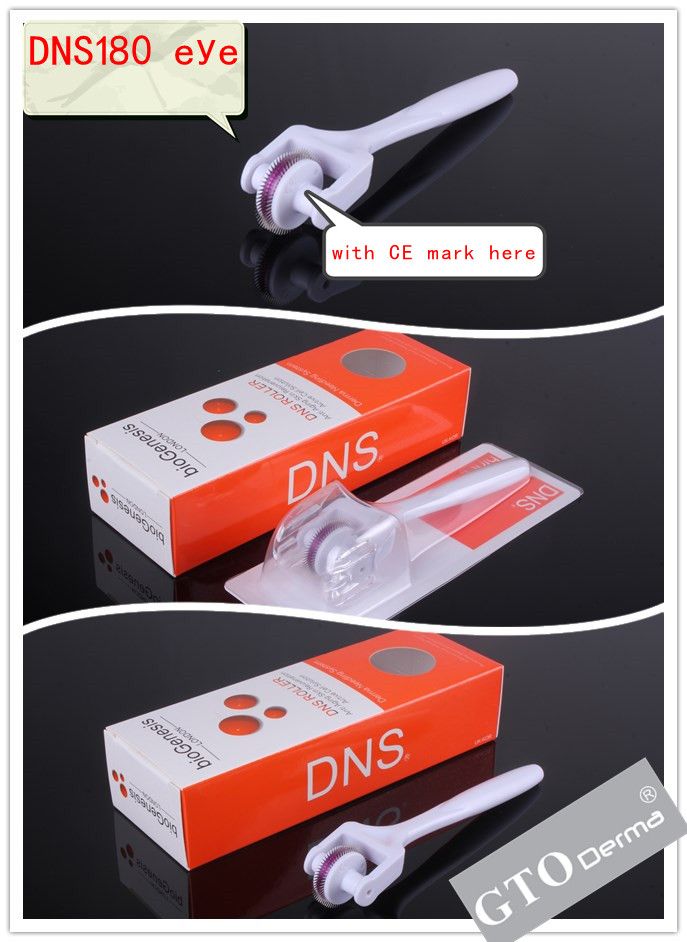 High quality DNS180 derma roller(0.2-3.0mm)(CE Approved),the newest DNS180 micro needle beauty roller special for eyes,50pcs/lot
High quality DNS180 derma roller(0.2-3.0mm)(CE Approved),the newest DNS180 micro needle beauty roller special for eyes,50pcs/lot