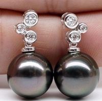 tahitian pearl stud