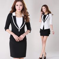 Lesuit Women's Novelty Skirt Suit | Women's Interview Attire