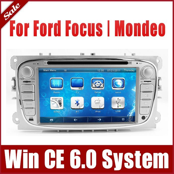 7 Car Dvd Player Gps Navigation For Ford Focus Mondeo S Max Connect