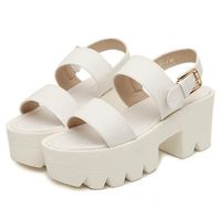 Koovan Women Rome Sandals 2017 Summer New Leather Roman Sandals Women Flat Bottom Low Fashion 