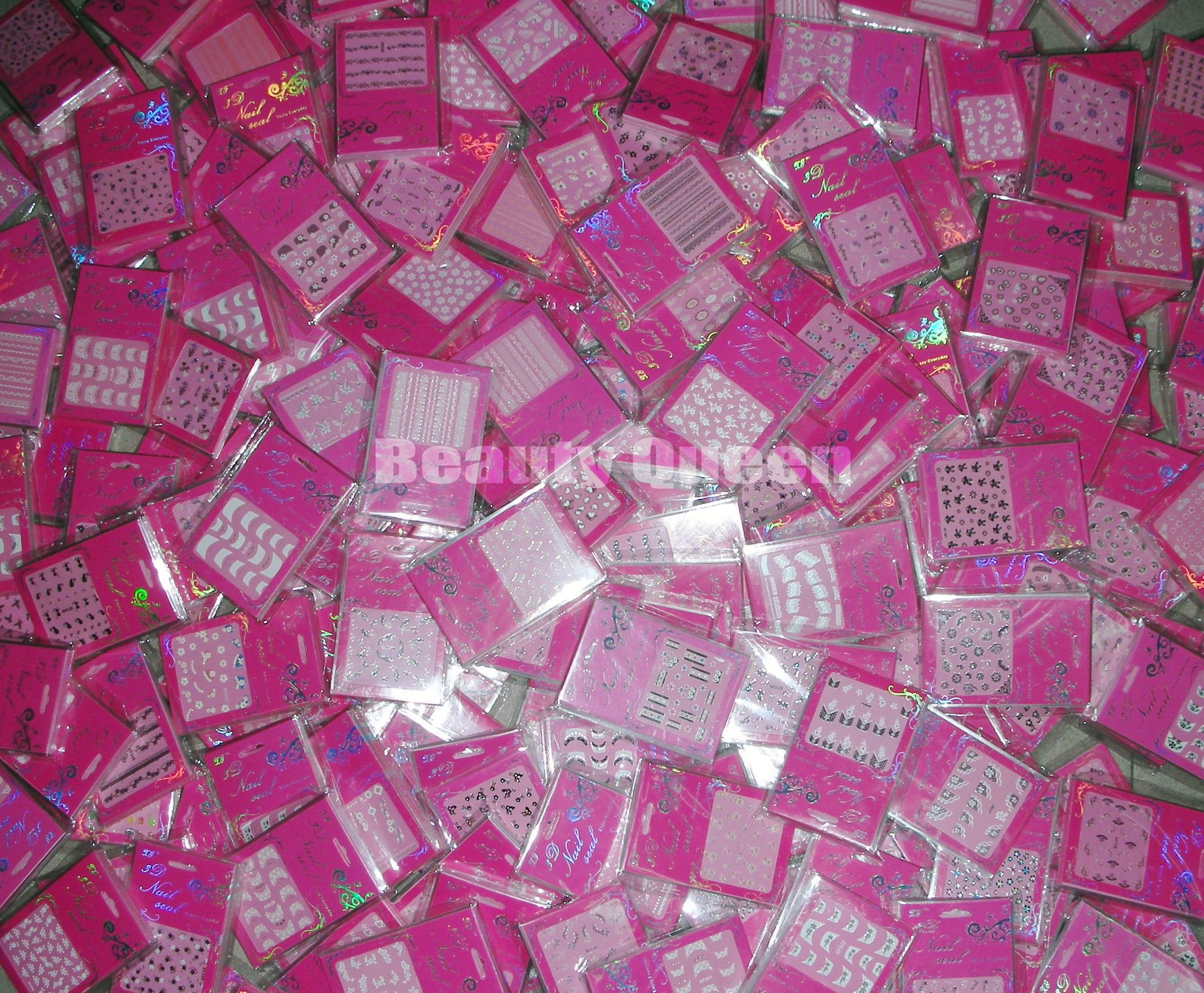 NEW Hundreds of Mixed Designs 3D Nail Art Sticker Patch Set Tip French Decal Decoration * FREE SHIP, Variety 
NEW Hundreds of Mixed Designs 3D Nail Art Sticker Patch Set Tip French Decal Decoration * FREE SHIP, Variety